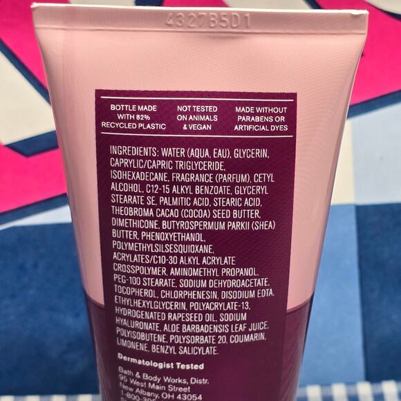 BBW Sweetheart Cherry Single Wick Candle & Ultimate Hydration Body Cream - Picture 3 of 3